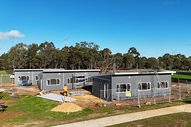 High-quality portable classrooms providing flexible learning areas for students